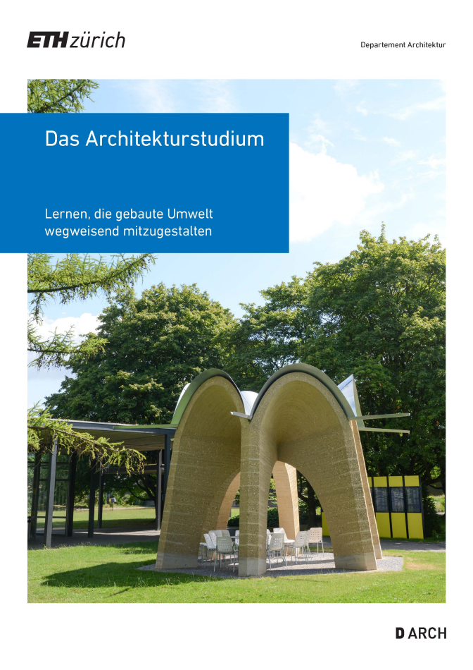 Prospective students – Department of Architecture | ETH Zurich
